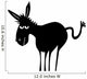 Cartoon Donkey Wall Decal