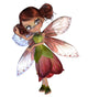 Cute Blossom Fairy Wall Decal
