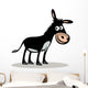 Happy donkey Wall Decal