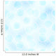Blue and White Abstract Wall Decal