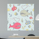 Sea Life Seamless Wall Decal