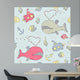Sea Life Seamless Wall Decal