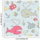 Sea Life Seamless Wall Decal