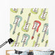 Guitar Seamless Pattern Wall Decal