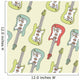 Guitar Seamless Pattern Wall Decal