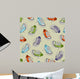 Sneakers Seamless Pattern Wall Decal