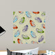 Sneakers Seamless Pattern Wall Decal