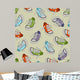 Sneakers Seamless Pattern Wall Decal