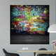 Graffiti Brick Wall Wall Mural