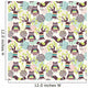 Forest Seamless Pattern Wall Decal Design 2