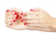 Acrylic nails manicure 