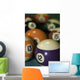 pool ball Wall Mural