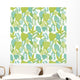 Seamless Bright Leaves Pattern Wall Decal Design 2