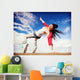 beautiful dancing girl in movement 