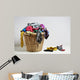 Overflowing laundry basket 