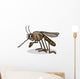mosquito insect cartoon illustration Wall Decal