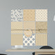 Set Cute Seamless Patterns Wall Decal