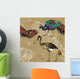 Seamless Pattern with Peacock Wall Decal