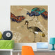 Seamless Pattern with Peacock Wall Decal