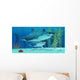 Pleistocene Megalodon Shark Wall Mural