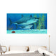 Pleistocene Megalodon Shark Wall Mural