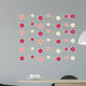 Pink and Red Flowers Wall Decal