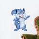 Cute squirrel cartoon waving Wall Decal
