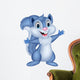 Cute squirrel cartoon waving Wall Decal