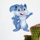 Cute squirrel cartoon waving Wall Decal