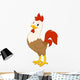 Cartoon Rooster Wall Decal