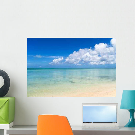 Peaceful Day Peaceful Beach Wall Decal