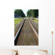 train making tracks Wall Mural