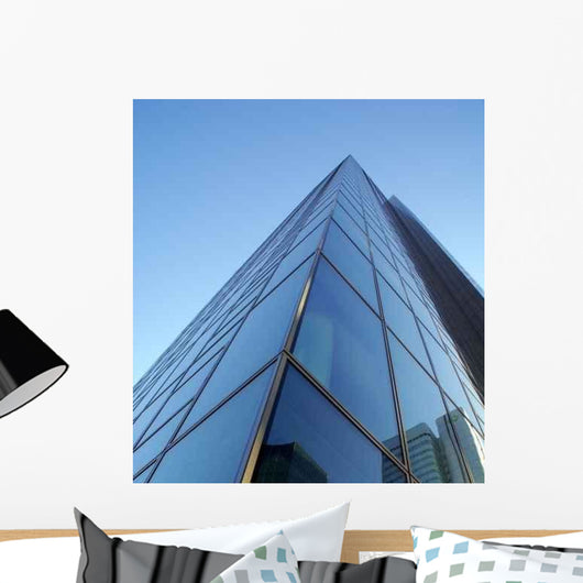 Steel Glass Buildings Wall Decal