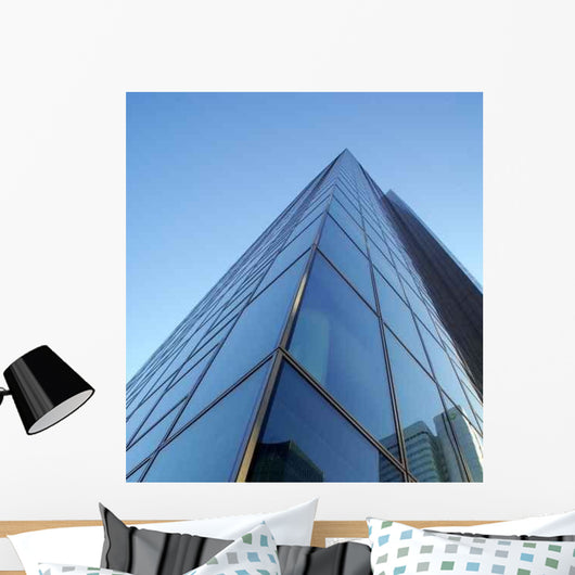 Steel Glass Buildings Wall Decal