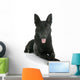 Black German Shepherd Wall Decal