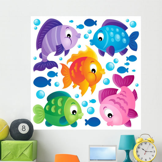 Fish theme collection 2 Wall Decal