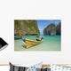 Long Boat Phi Phi Wall Decal