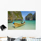 Long Boat Phi Phi Wall Decal