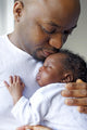 Young black nigerian family 