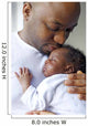 Young black nigerian family 