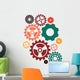 Gears design Wall Mural