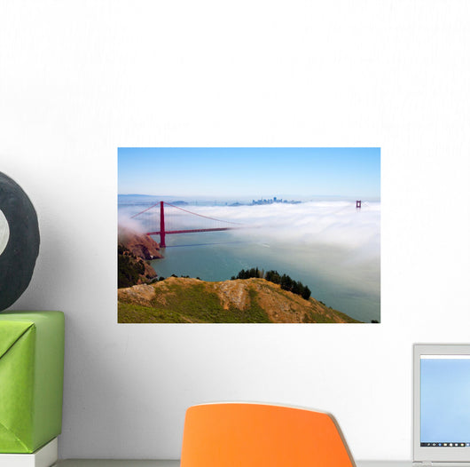 Golden Gate Bridge Wall Decal Design 1