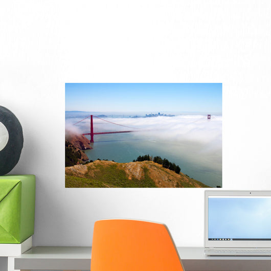 Golden Gate Bridge Wall Decal Design 1