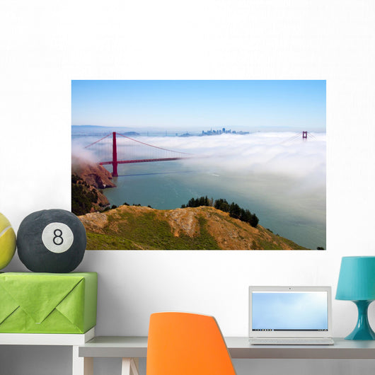 Golden Gate Bridge Wall Decal Design 1