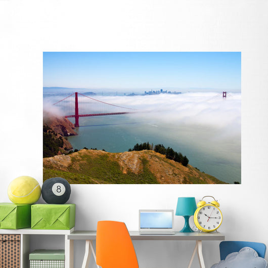 Golden Gate Bridge Wall Decal Design 1