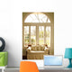 couch in window light Wall Mural