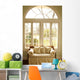 couch in window light Wall Mural