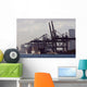ships in a port Wall Mural