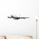 Großraumflugzeug, Jumbo Jet, Flugzeug, freigestellt Wall Decal