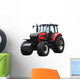 Red tractor Wall Decal